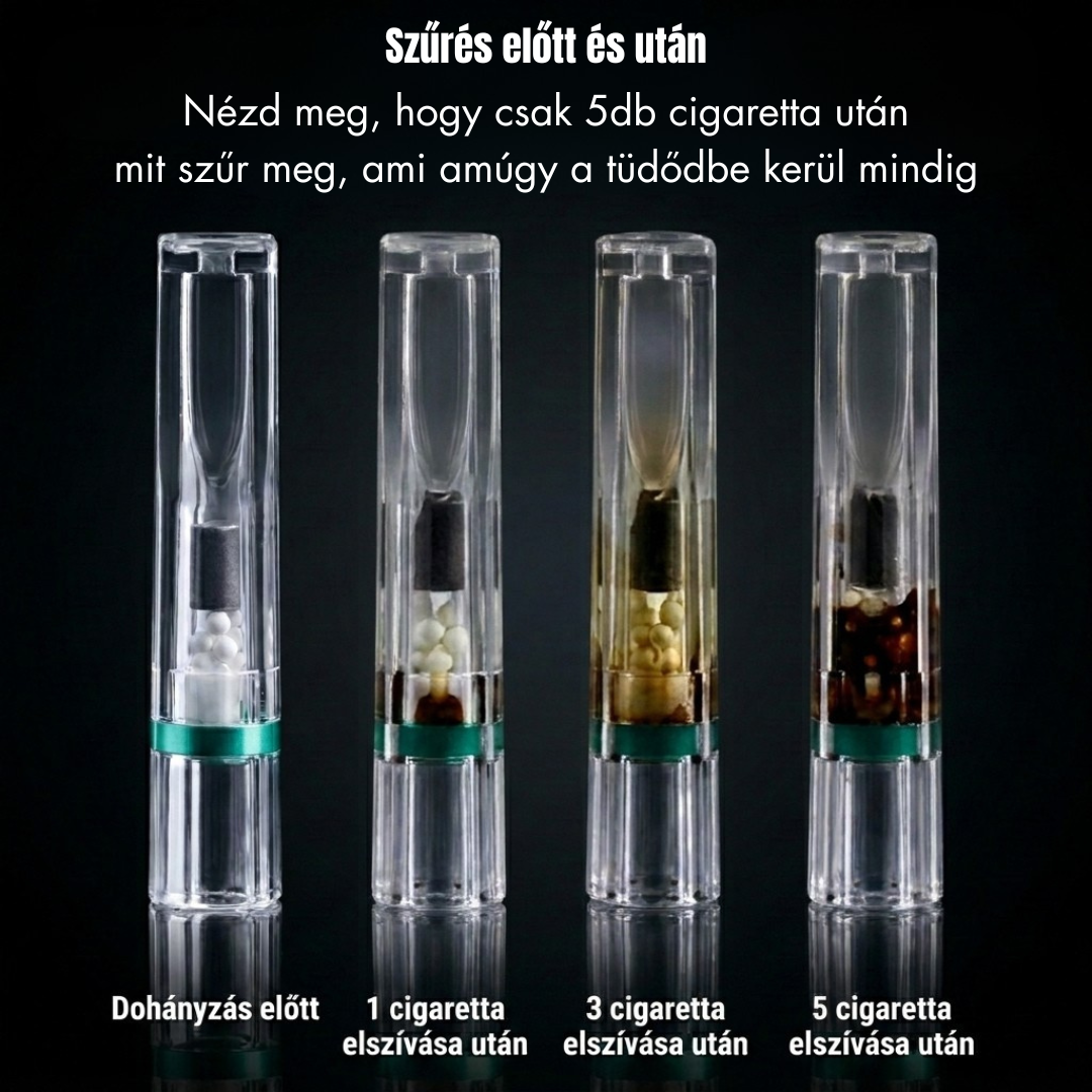 Qvit - Professzionális kátrány és nikotin szűrő